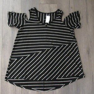Maurices 24/7 Cold Shoulder Shirt